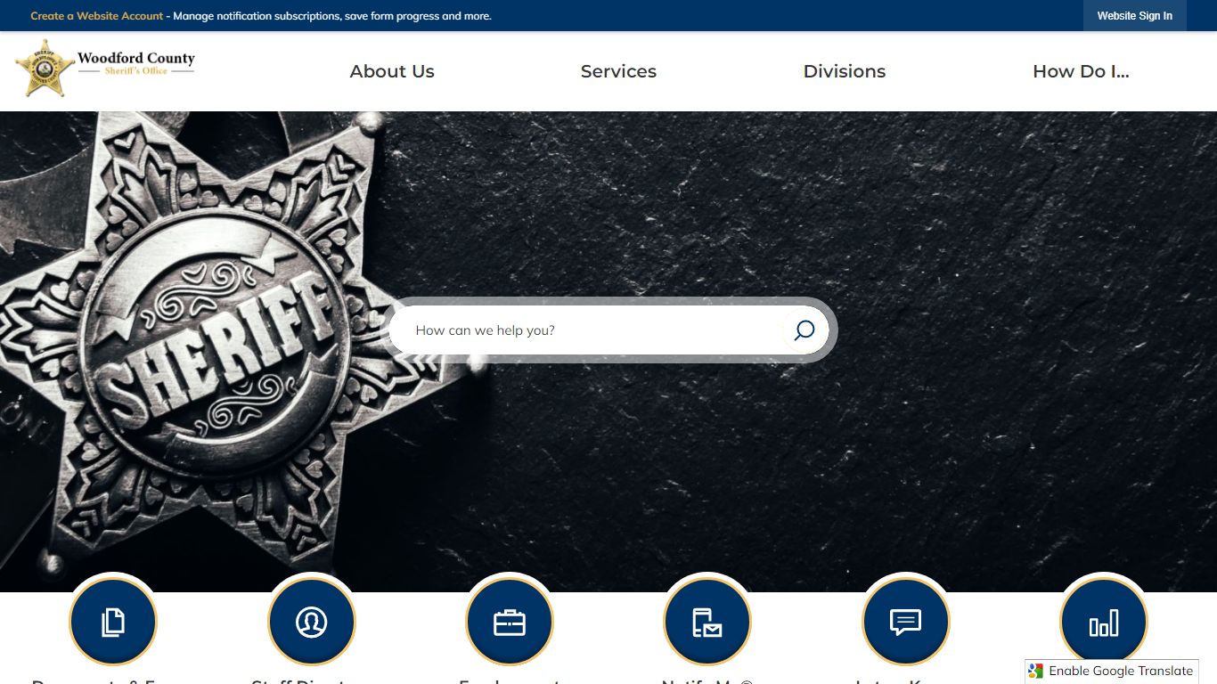 Sheriff | Woodford County, IL